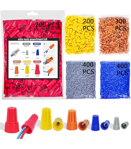 Buchanan Twist On Wire Connector, 600 V, PK100 B2-1 - 1 Each